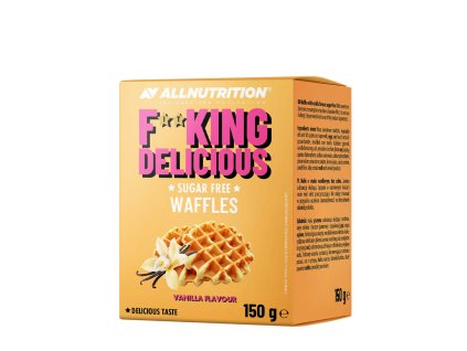 ALLNUTRITION FITKING DELICIOUS WAFFLES 150g VANILLA FLAVOUR