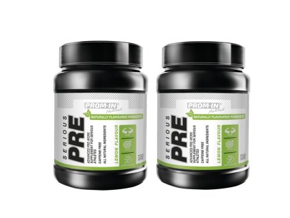 AKCE 1+1 Prom-In Serious PRE Natural 750 g citron (Příchuť citron)