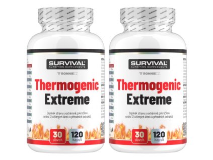 Survival Thermogenic Extreme - akce 1+1 zdarma (Velikost 1 pack)