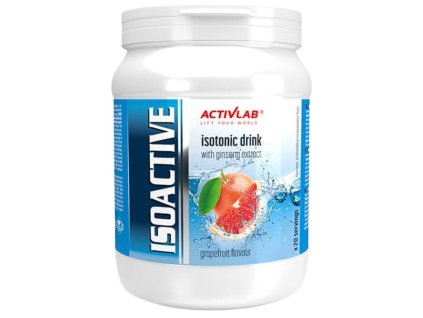 Activlab Isoactive, Elektrolyty + vitamíny skupiny B - 630 g (Příchuť Grapefruit)