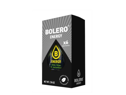 Bolero Energy Mix 6 x 14 g (Příchuť Kiwi – Limetka – Okurka)