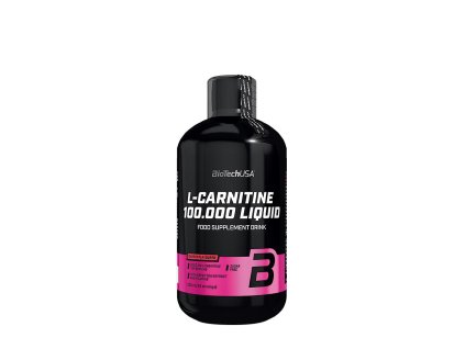 BioTech USA L-Carnitine 100000 500 ml (Příchuť Jablko)