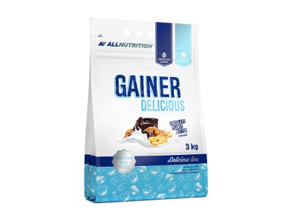 ALLNUTRITION Gainer Delicious 3000 g (Příchuť Čokoládové arašídové máslo)