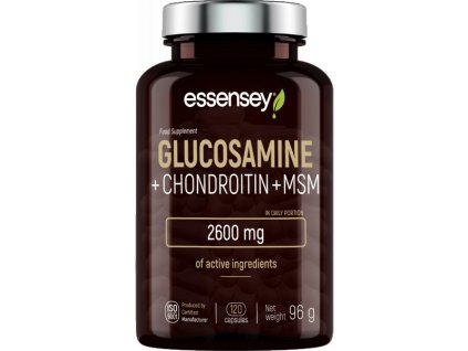 Trec Essensey Glucosamine + Chondroitin + MSM (Velikost 120 cps)