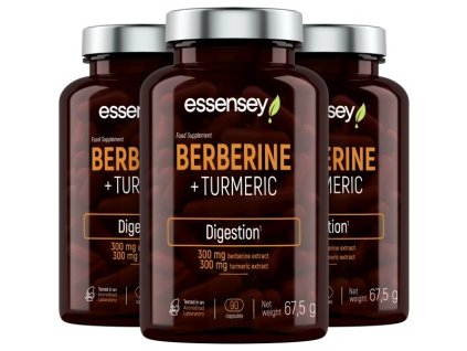 Trec Essensey Berberin + kurkuma - akce 2+1 (Velikost 1 pack)