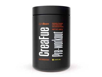 CreaFue Pre-workout - GymBeam (Příchuť citrón limetka)