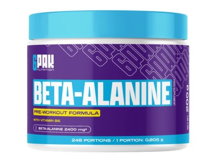 6Pak Nutrition Beta-Alanine (Velikost 200 g)