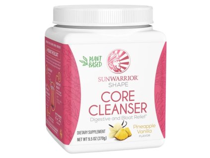 Sunwarrior Core Cleanser Trávicí směs 270 g (Příchuť Ananas Vanilka)