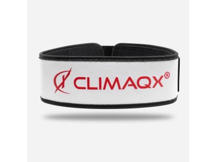 Fitness opasek Evolution White - Climaqx (Velikost XL, Barva bílá)
