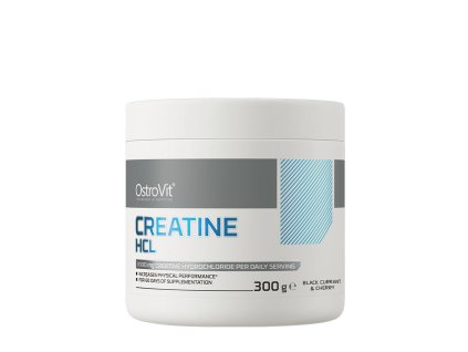OstroVit Kreatin HCL 300 g (Příchuť Černý rybíz s třešní)