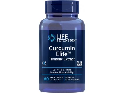 11472 life extension curcumin elite turmeric extract 500 mg 60 rostlinnych kapsli