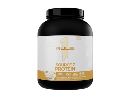 Rule1 Source 7 Protein 1810 g (Příchuť Vanilková zmrzlina)