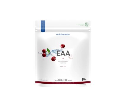 Nutriversum EAA Sugar Free 500 g (Příchuť Višňa)