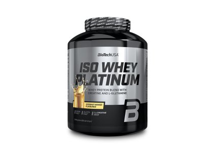 BioTech Iso Whey Platinum 1816 g (Příchuť mango-kokos)