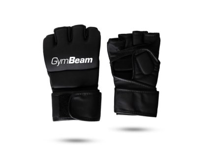 MMA rukavice Striker Black - GymBeam (Velikost S, Barva černá)