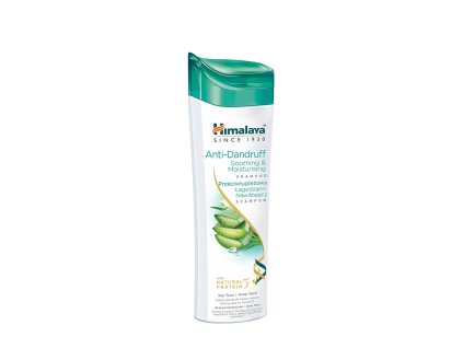 Himalaya Herbals hydratační šampon proti lupům 400 ml (Příchuť Tea Tree – Aloe Vera)