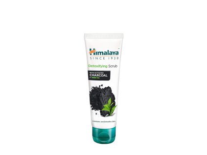 HIMALAYA CHARCOAL GREEN TEA SCRUB 75ml
