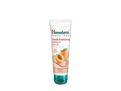 Himalaya Herbals jemný exfoliační meruňkový peeling 75 ml (Příchuť Meruňka)