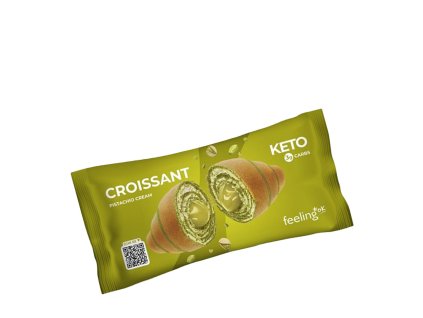 FEELINGOK HIGH PROTEIN CROISSANT NEW RECIPE 50g pistachio cream
