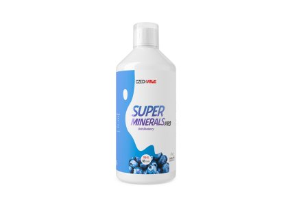 Czech Virus Super Minerals PRO 750 ml (Příchuť borůvka)