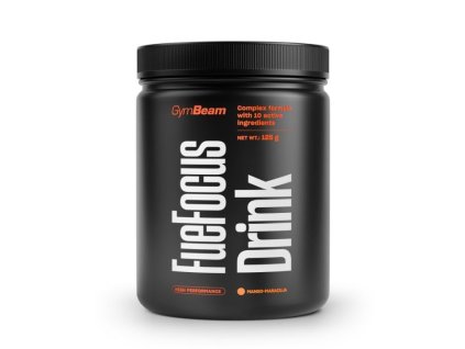 FueFocus Drink 125 g - GymBeam (Příchuť mango marakuja)