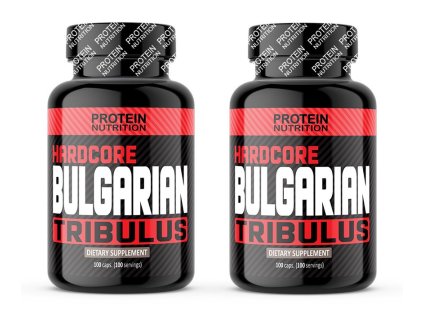 1+1 Zadarmo: Hardcore Bulgarian Tribulus - Protein Nutrition (Balení 100 kaps. + 100 kaps.)