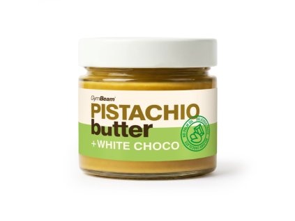 picstachio butter with white chocolate 220 g gymbeam 1