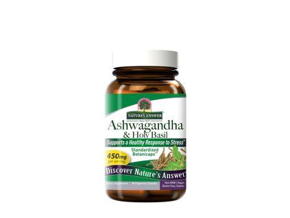 NA ASHWAGANDHA and HOLY BASIL STD 60Vcaps