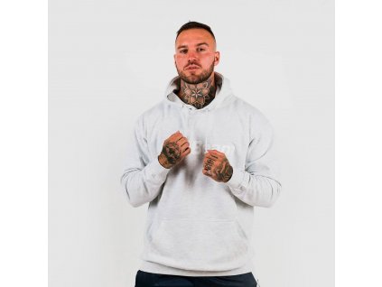 Mikina PRO Hoodie Grey - GymBeam