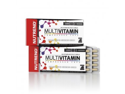 Nutrend MULTIVITAMIN COMPRESSED CAPS 60 kapslí