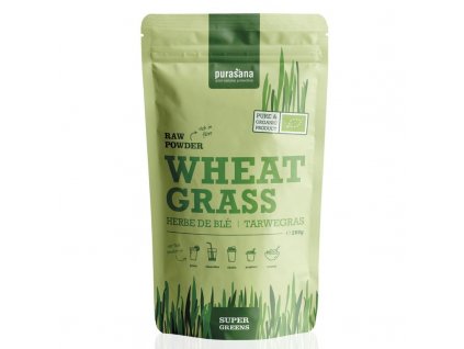 Wheat Grass Raw Powder (Evropský původ) BIO 200g