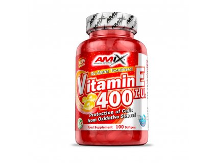 Amix Vitamin E 400 IU 100 kapslí
