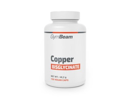 Bisglycinát měďnatý - GymBeam (Kapsle 120 kaps.)