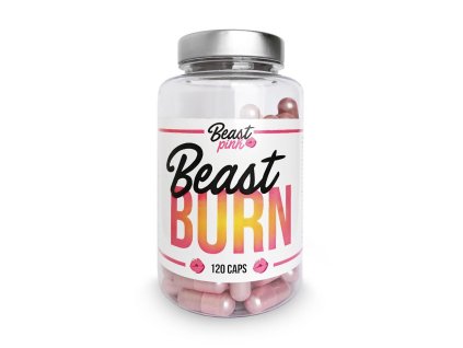 GymBeam Beast Pink Spalovač tuků Beast Burn 120 tablet