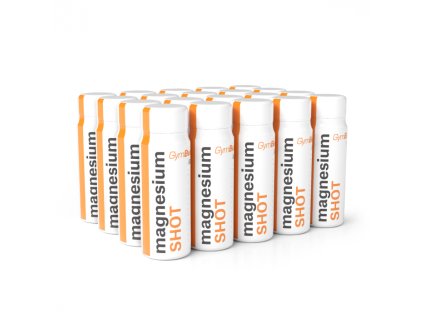 Magnesium Shot - GymBeam (Příchuť pomeranč, Balení (ml) 20 x 60 ml)