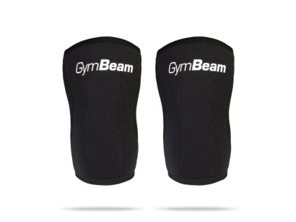 Neoprenová bandáž na koleno Conquer - GymBeam (Velikost S, Barva černá)