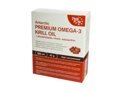 2772 nutristar antarctic premium omega 3 krill oil 60 cps