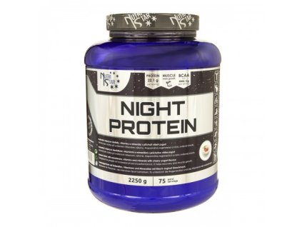 Nutristar NIGHT PROTEIN 2250 g (Příchuť banán)