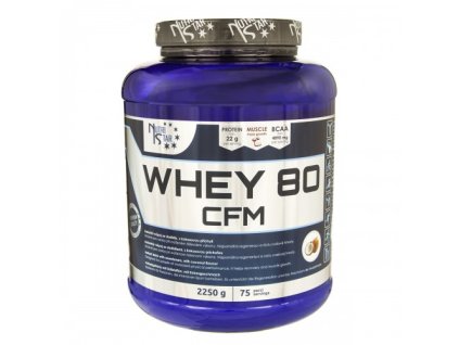 Nutristar WHEY 80 CFM 2250 g (Příchuť banán)