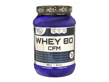 Nutristar WHEY 80 CFM 900 g (Příchuť banán)