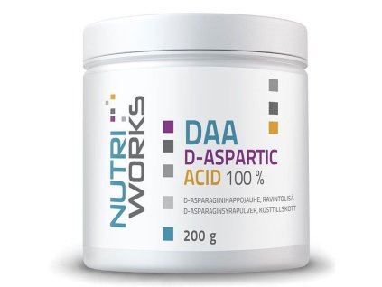 5226 nutriworks daa d aspartic acid 200g