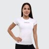 Dámské tričko FIT White - GymBeam (Velikost XL, Barva bílá)