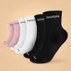 Ponožky Midhigh 3Pack White Black Pink - BeastPink (Velikost M, Barva multicolor)