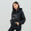 Dámská mikina Gym Rat Oversized Black - NEBBIA (Velikost L, Barva černá)