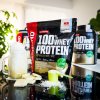 NUTREND 100% Whey Protein 1000 g (Příchuť Banán jahodový)
