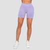 Dámské bezešvé šortky Lift Violet - GymBeam (Velikost S, Barva fialová)