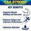 MHP EAA Strong - prášek esenciálních aminokyselin 308 g (Příchuť Modrá malina)