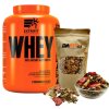 AKCE Extrifit 100% Whey Protein 2000 g + ZDARMA Dafit Granola Keto 350 g