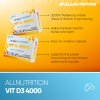 ALLNUTRITION VIT D3 4000 60caps LINSEED OIL 103