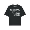 ProteinaCo Oversized tričko - No Bullsh*t, just protein (Velikost L)
